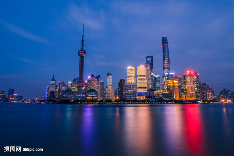 上海陸家嘴夜景